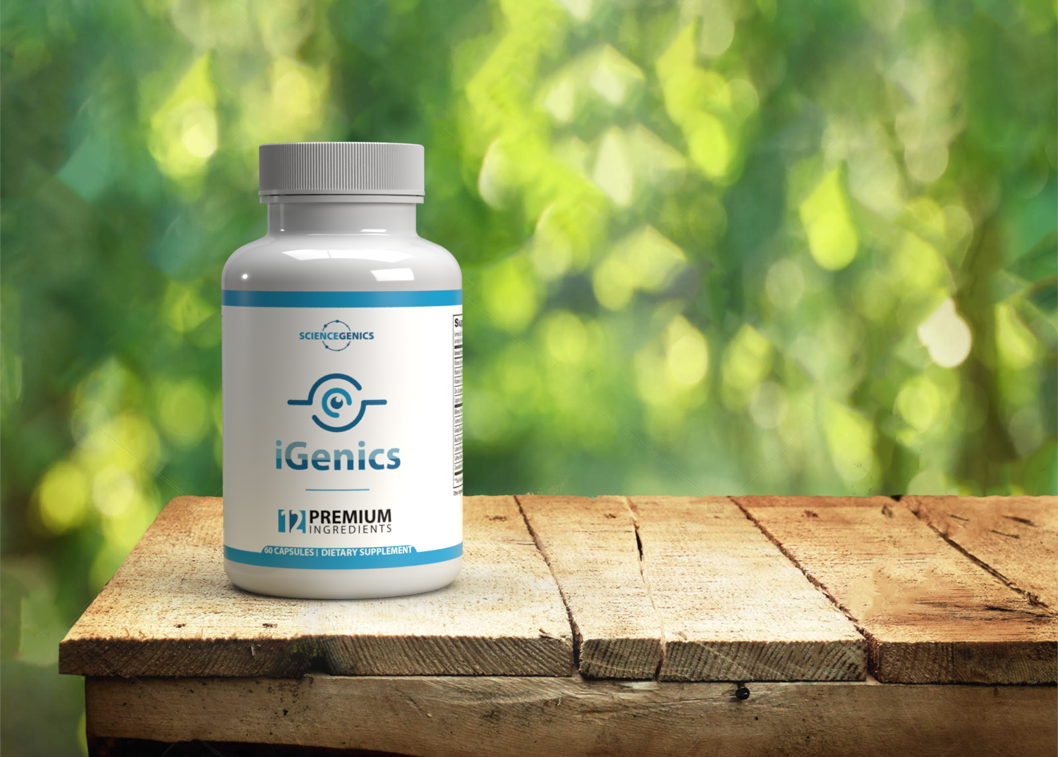 iGenics single product on table